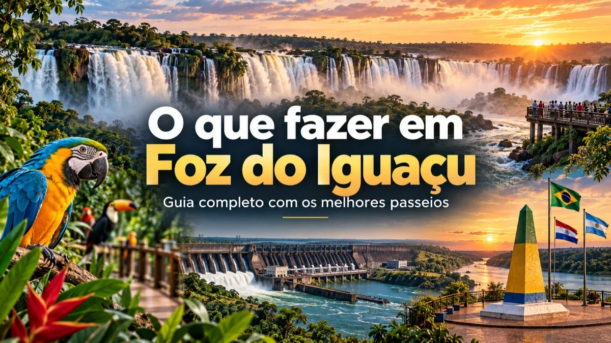 O que fazer em Foz do Iguaçu: guia completo com os melhores passeios