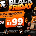 Black Friday do Super Dicas Foz oferece divulgação de 4 promoções por R$ 99 no mês