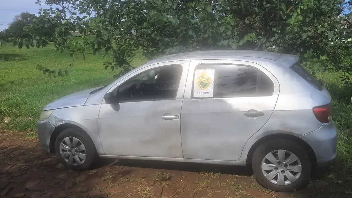 PM recupera carro com registro de roubo no Portal da Foz