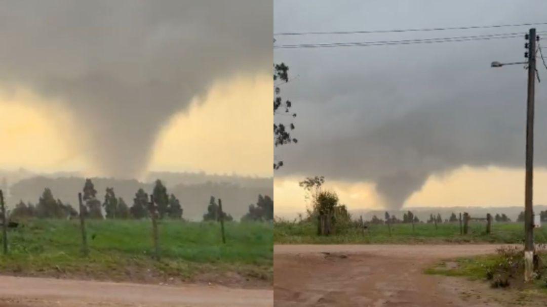Tornado atinge Cidade do Paraná e deixa 20 pessoas desalojadas e causa danos em áreas rurais
