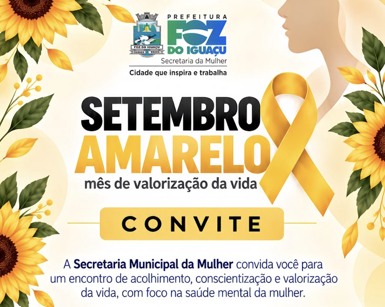 Setembro Amarelo: Encontro de Acolhimento e Valorização da Vida