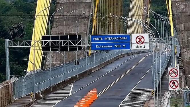 Ponte da Integração libera carros de moradores da fronteira nesta segunda; veja as regras