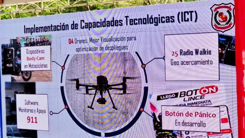 Ciudad del Este terá drones, câmeras inteligentes e novo 911 para reforçar segurança