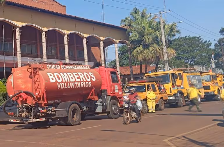 Sem ambulâncias, bombeiros de Hernandarias ameaçam fechar quartéis por falta de repasses