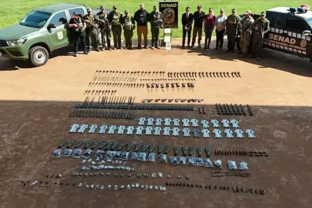 Paraguai investiga possível rota de 50 fuzis para o Brasil com ligação à região de Ciudad del Este