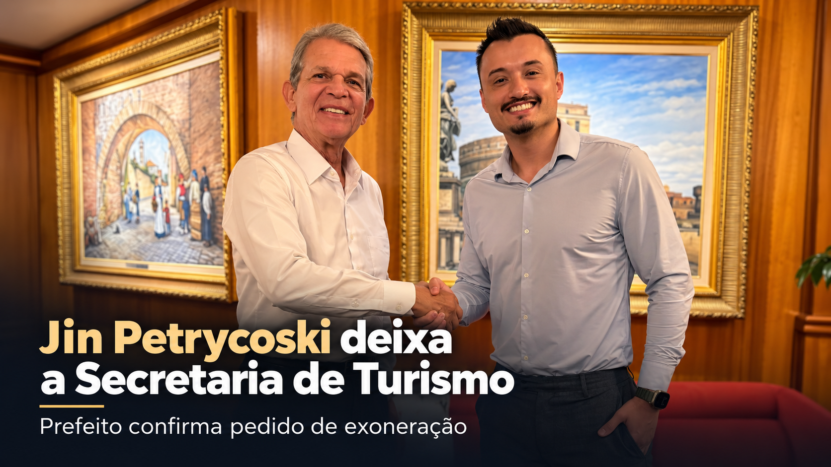 Jin Petrycoski pede exoneração da Secretaria de Turismo de Foz do Iguaçu