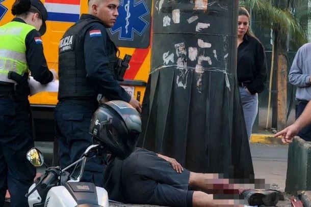 Segurança atira durante confusão e acaba ferindo duas pessoas no centro de Ciudad del Este