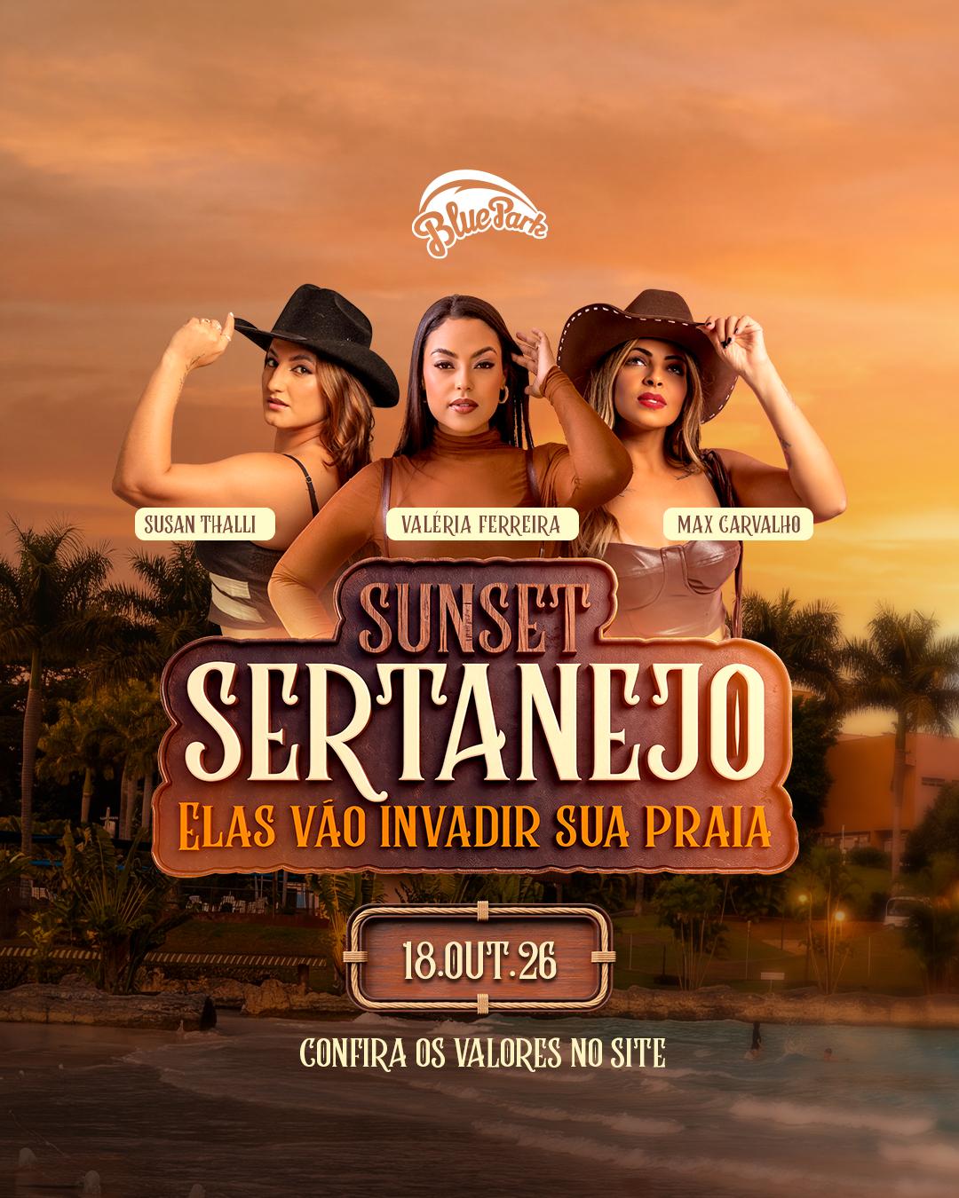 🎤 Sunset Sertanejo – Elas vão invadir sua praia!