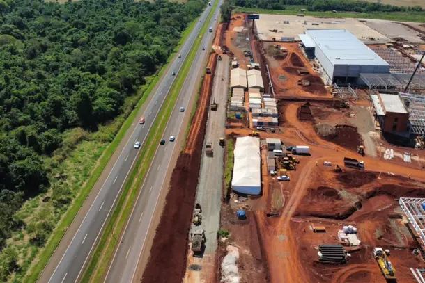 Trecho da marginal da BR-277 será interditado para obras de acesso ao novo Porto Seco em Foz