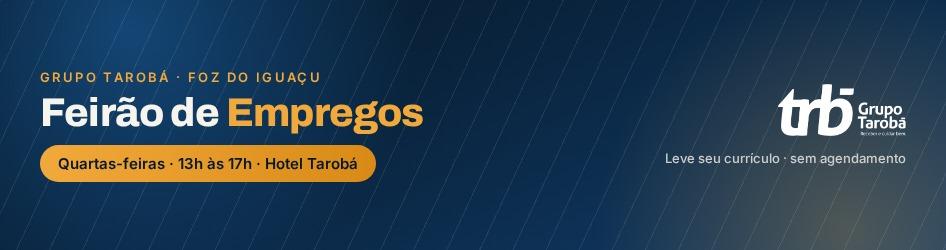 Toda quarta-feira é dia de emprego: Grupo Tarobá abre as portas para quem procura uma vaga em Foz do Iguaçu