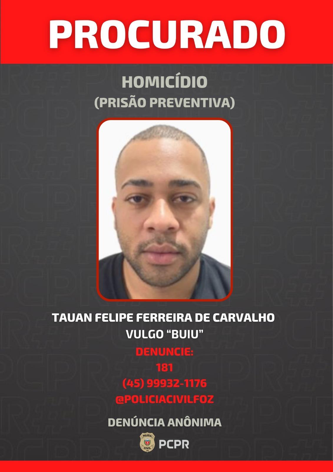 Polícia identifica três suspeitos de homicídio no Jupira e pede ajuda para localizar foragidos