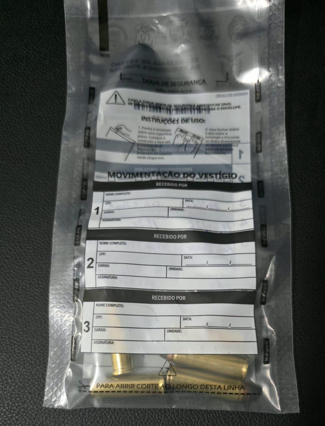 Homem é preso com munições calibre .357 e mais de R$ 4 mil em Foz