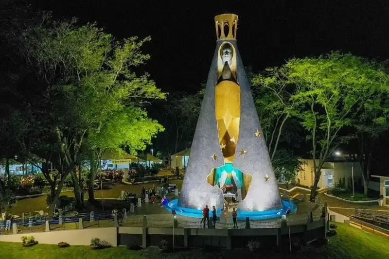 Itaipulândia espera mais de 100 mil peregrinos para celebrações de Nossa Senhora Aparecida