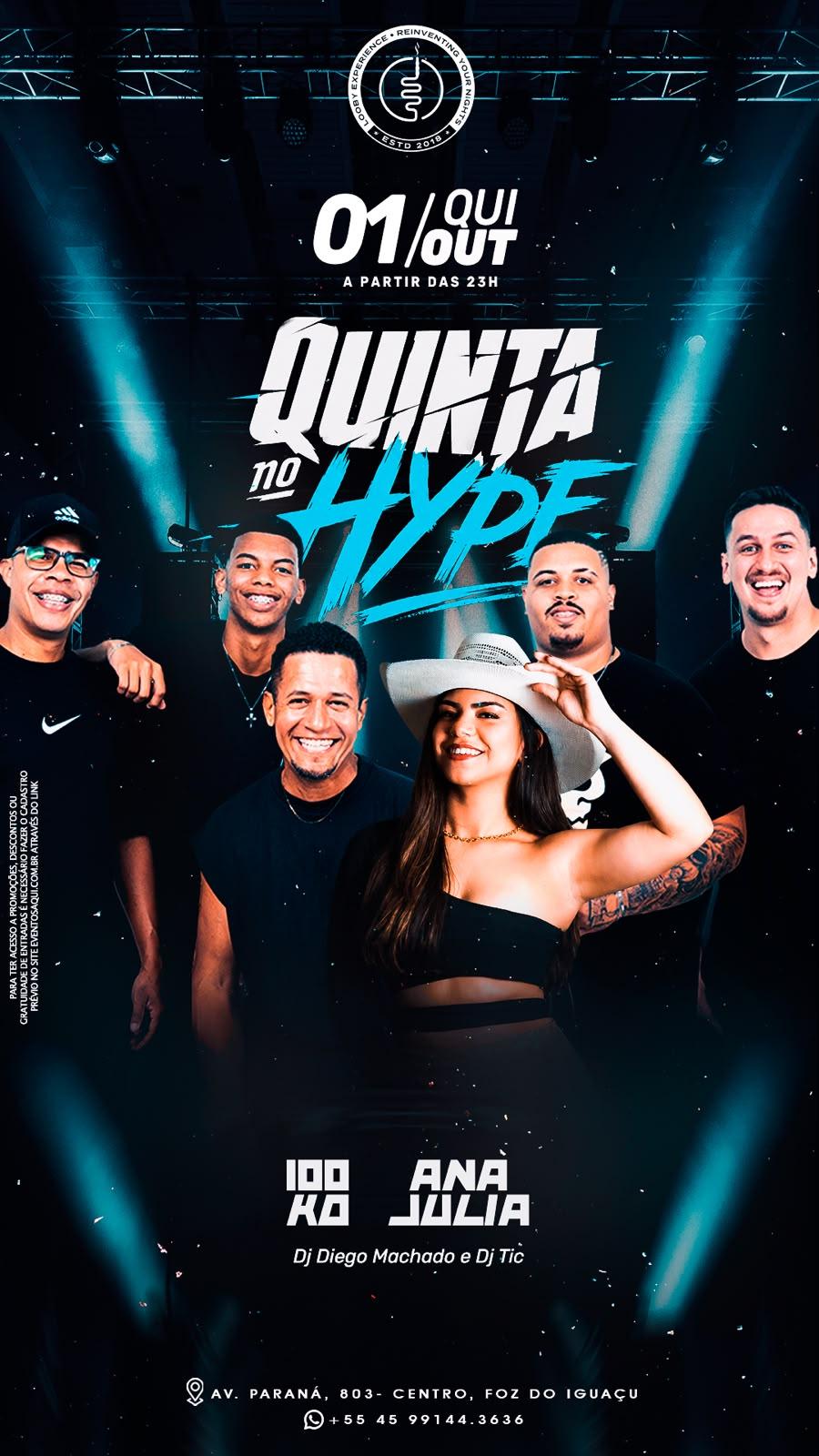🎉Quinta no Hype – Looby Foz