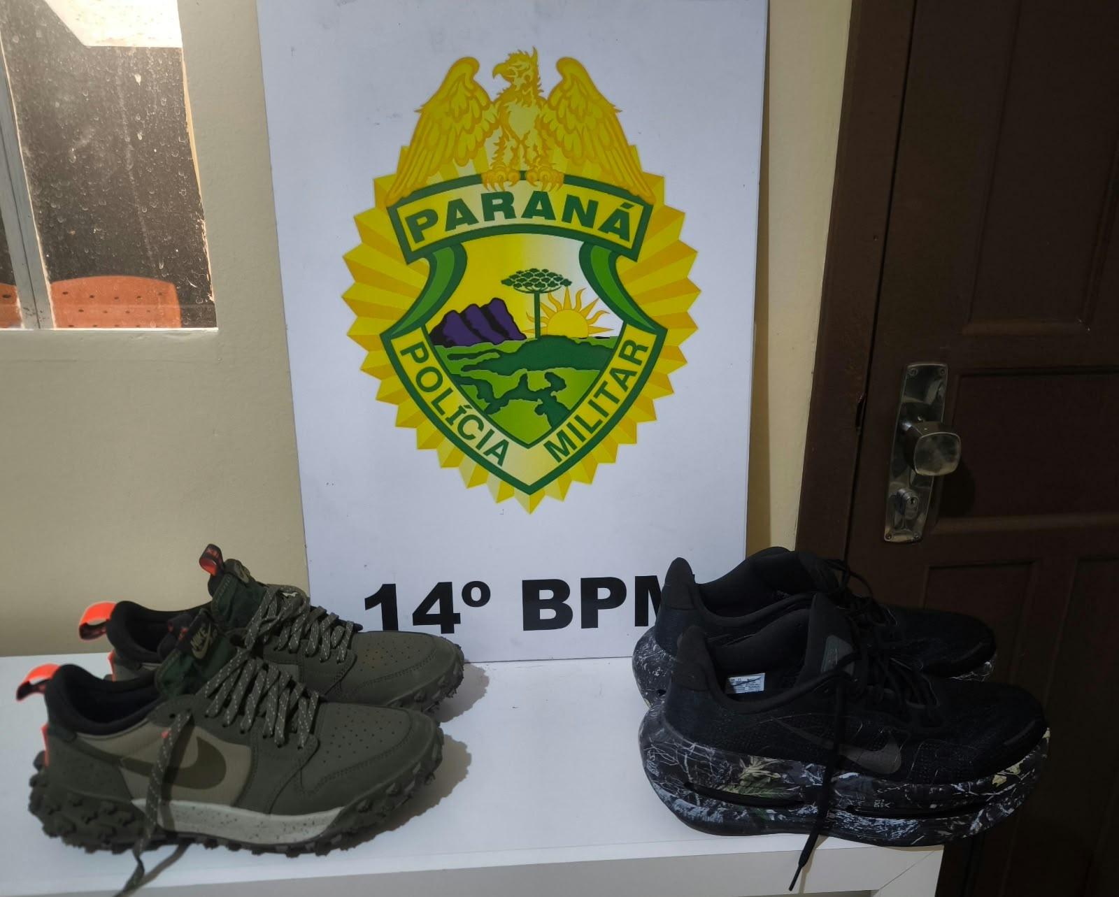 Rocam prende dois homens e recupera objetos após roubo no Jardim Universitário, em Foz